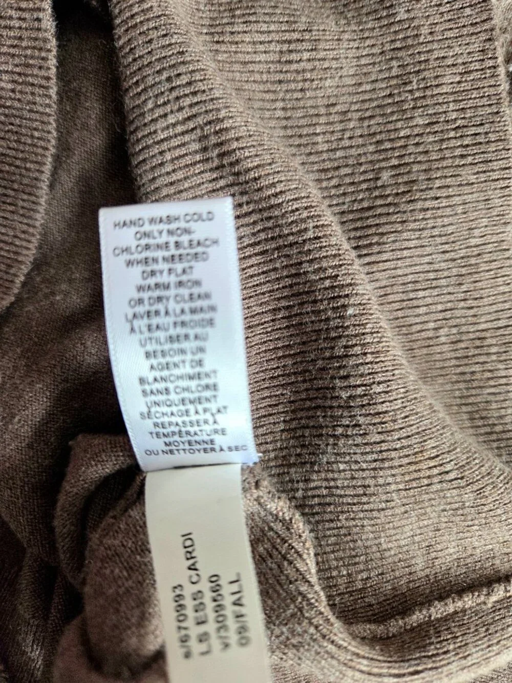 Banana Republic Silk Cotton Cachmere Fine-Knit Cardigan M - Picture 5 of 7